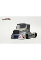 MARKA RACING PRODUCTS MRK-8041 MINI-Z RK TRUCK USA RACING LEXAN BODY 98MM W/B: CLEAR