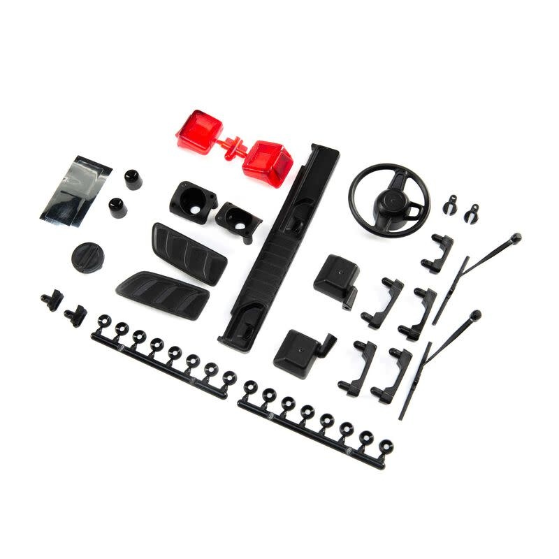 AXI230022 EXTERIOR BODY DETAIL PARTS JEEP JLU SCX10III