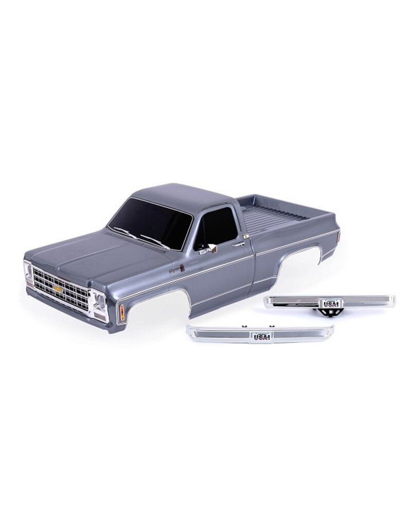 TRAXXAS TRA9212-SLVR 1979 CHEVY  K10 TRUCK COMPLETE BODY: SILVER