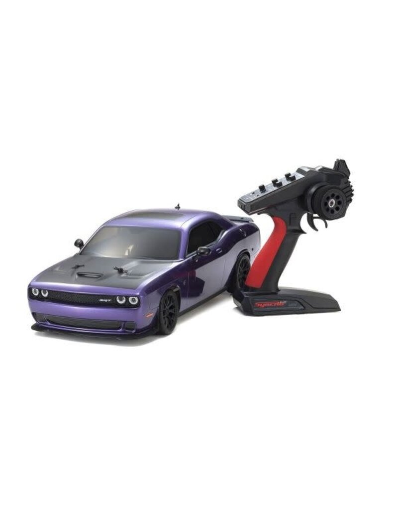 KYOSHO KYO34415T1C FAZER MK2 CHALLENGER PURPLE DODGE HELLCAT 2015