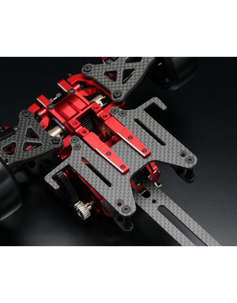 YOKOMO YOKMDR-020R LIMITED EDITION MASTER DRIFT 2.0 1/10 ELECTRIC 2WD RWD DRIFT CAR KIT (RED)