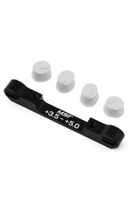 MST MXS-820143BK ADJUSTABLE ALUMINUM SUSPENSION MOUNT (+3.5/+5.0) (BLACK)