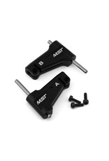 MST MXS-210575BK RMX 2.0 S ALUMINUM UPPER ARMS (BLACK) (2)