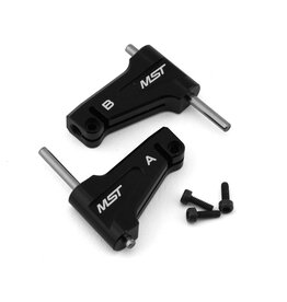 MST MXS-210575BK RMX 2.0 S ALUMINUM UPPER ARMS (BLACK) (2)