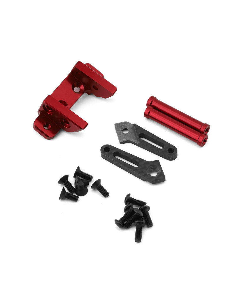 MST MXS-210654R  RMX ALUMINUM ADJUSTABLE FRONT CONNECT MOUNT V.2 (RED)