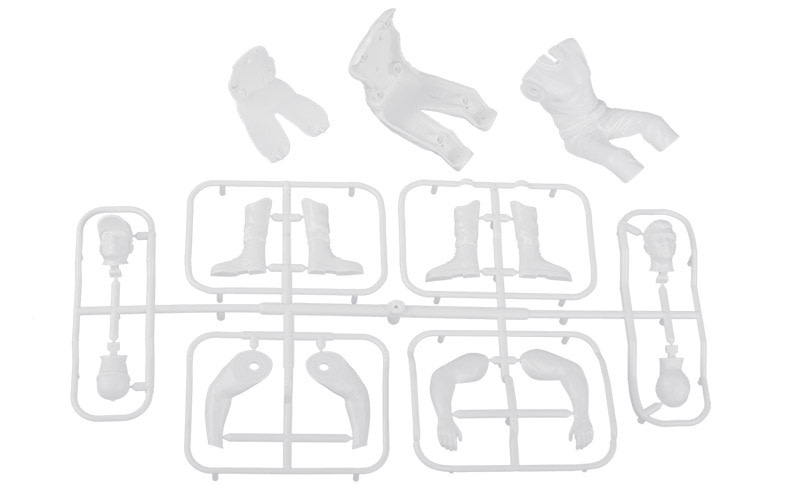 RC4Z-B0019 DRIVER FIGURE MOLDED PARTS TREE