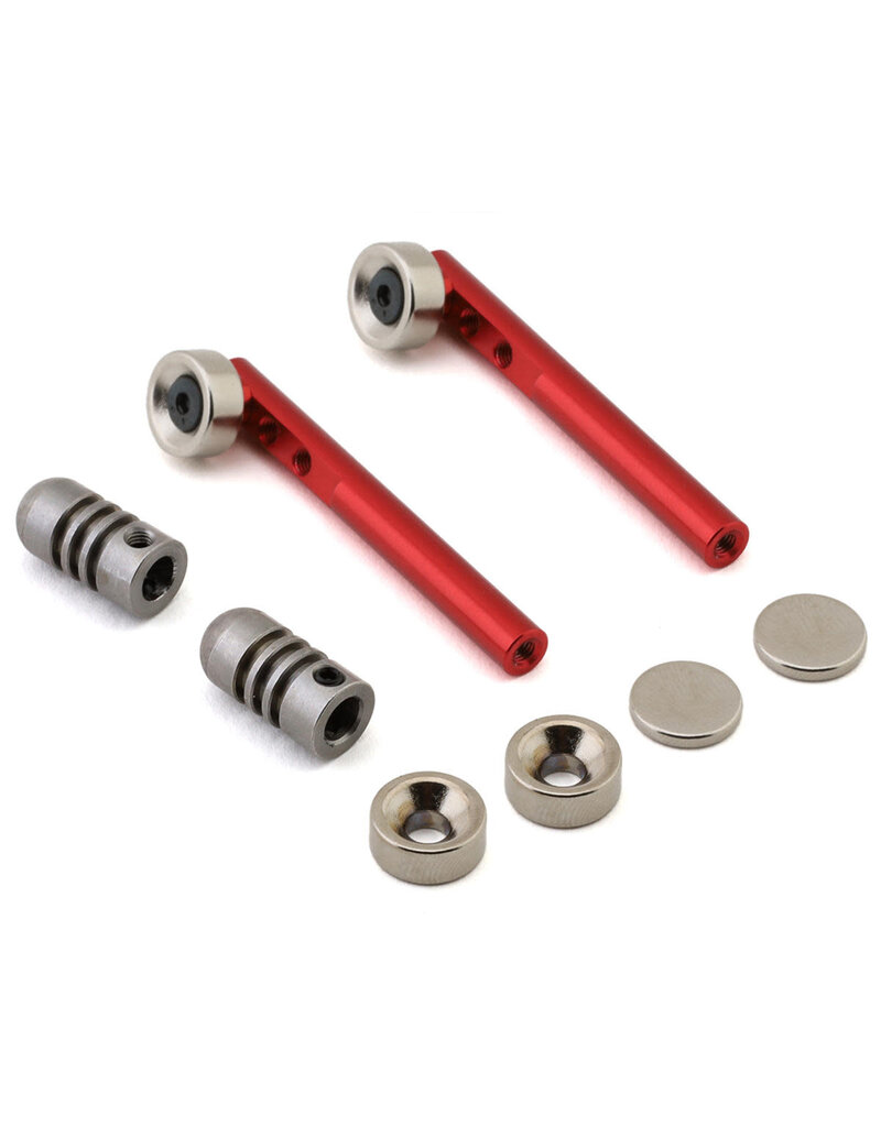 SCALE REFLEX SRF888110 GORILLA MOUNTS MAGNETIC BODY MOUNT KIT (RED)