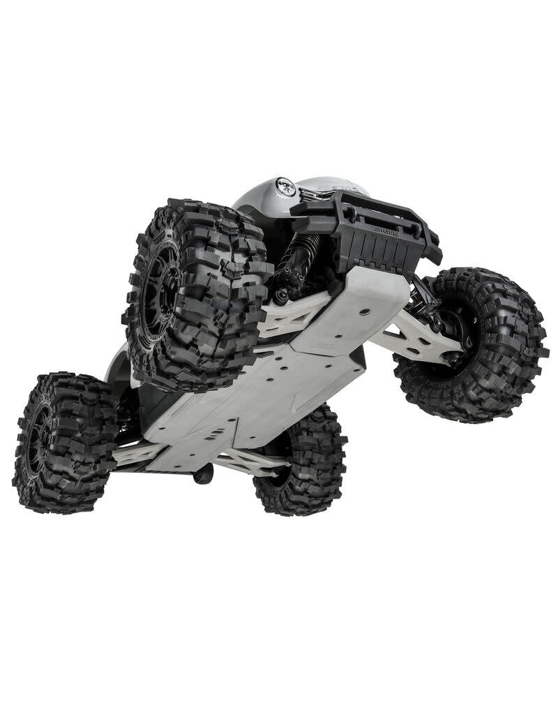 PROLINE RACING PRO640005 BASH ARMOR REAR SUSPENSION ARMS FOR ARRMA 3S STONE GREY