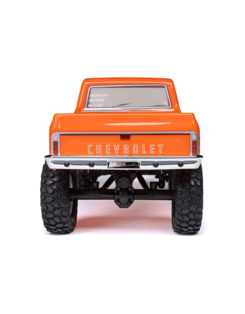 AXIAL AXI00001V2T3 SCX24 1967 CHEVROLET C10 4WD TRUCK RTR: ORANGE