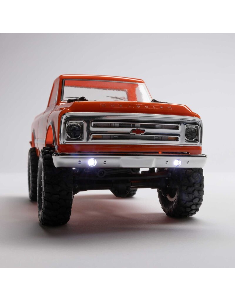 AXIAL AXI00001V2T3 SCX24 1967 CHEVROLET C10 4WD TRUCK RTR: ORANGE