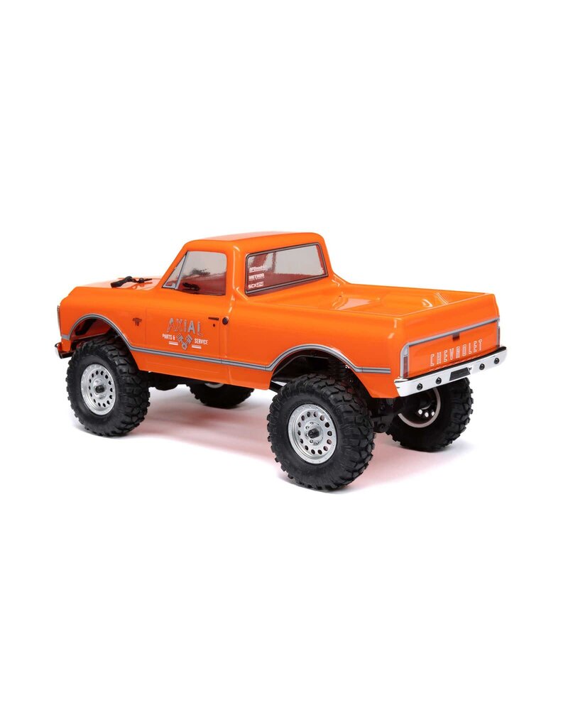 AXIAL AXI00001V2T3 SCX24 1967 CHEVROLET C10 4WD TRUCK RTR: ORANGE