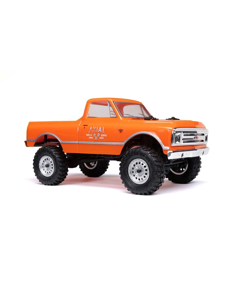 AXIAL AXI00001V2T3 SCX24 1967 CHEVROLET C10 4WD TRUCK RTR: ORANGE