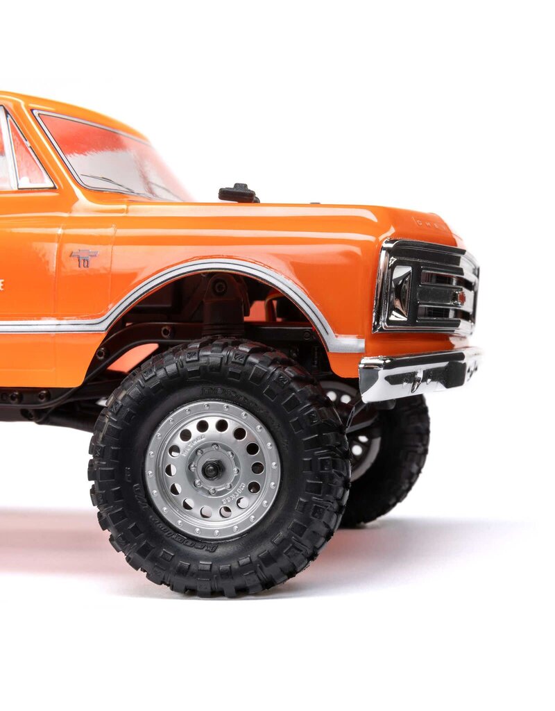 AXIAL AXI00001V2T3 SCX24 1967 CHEVROLET C10 4WD TRUCK RTR: ORANGE