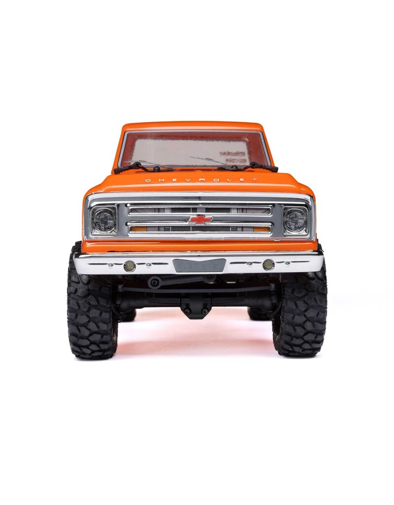 AXIAL AXI00001V2T3 SCX24 1967 CHEVROLET C10 4WD TRUCK RTR: ORANGE