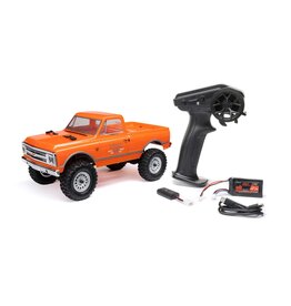 AXIAL AXI00001V2T3 SCX24 1967 CHEVROLET C10 4WD TRUCK RTR: ORANGE