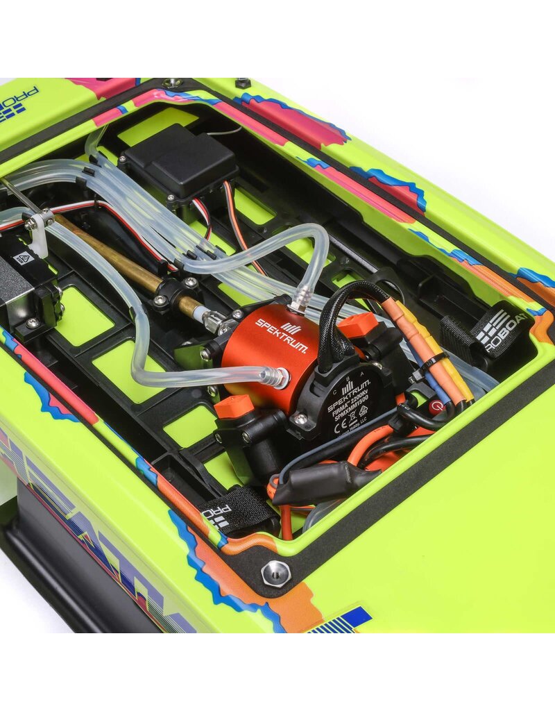 PROBOAT PRB08049T1 BLACKJACK 24" V2 CATAMARAN BRUSHLESS RTR: HEATWAVE