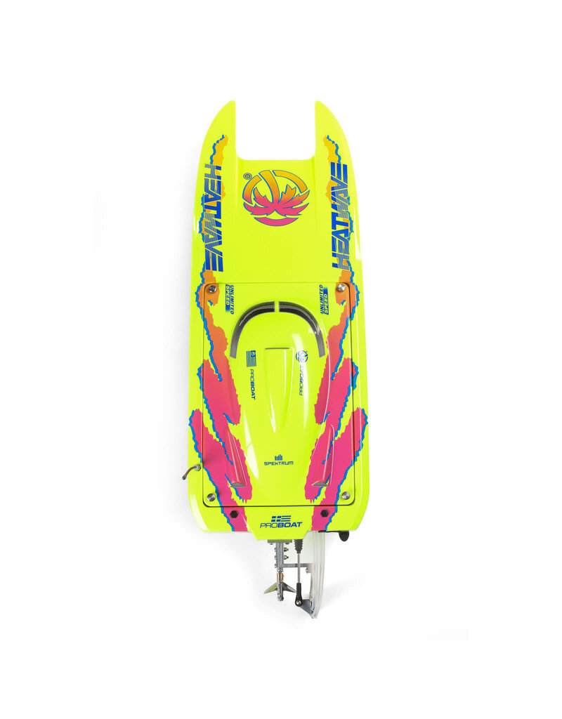 PROBOAT PRB08049T1 BLACKJACK 24" V2 CATAMARAN BRUSHLESS RTR: HEATWAVE