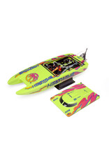 PROBOAT PRB08049T1 BLACKJACK 24" V2 CATAMARAN BRUSHLESS RTR: HEATWAVE