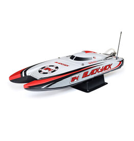 PROBOAT PRB08049T2 BLACKJACK 24" V2 CATAMARAN BRUSHLESS RTR: VEGAS OFFSHORE