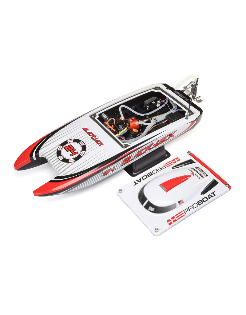 PROBOAT PRB08049T2 BLACKJACK 24" V2 CATAMARAN BRUSHLESS RTR: VEGAS OFFSHORE