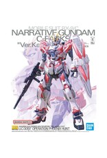 BANDAI BAS2654117 MG RX-9 / C NARRATIVE GUNDAM C-PACKS VER. KA "MOBILE SUIT GUNDAM NT" 1/100