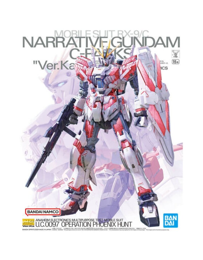 BAN2654117 MG RX-9 / C NARRATIVE GUNDAM C-PACKS VER. KA