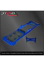 STUPID RC STP1026BLU EXTREME SERIES MOTOR MOUNT/BRACE FOR XMAXX BLUE EDITION