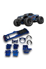 STUPID RC STP1026BLU EXTREME SERIES MOTOR MOUNT/BRACE FOR XMAXX BLUE EDITION