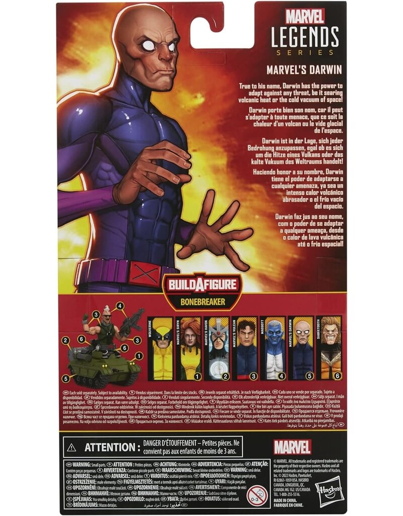 HASBRO MARVEL LEGENDS SERIES X-MEN MARVEL DARWIN