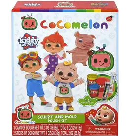 COCOMELON COCOMELON KIDDY DOUGH SCULPT AND MOLD DOUGH SET