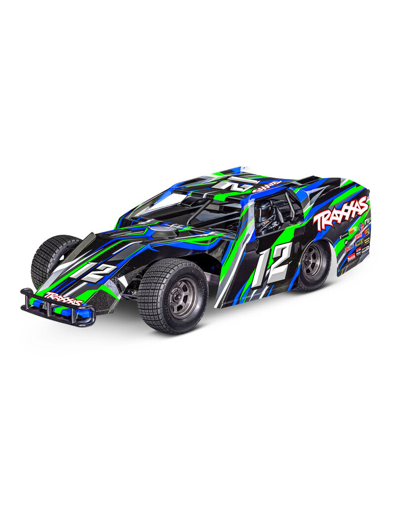 TRAXXAS TRA104354-74GRN 1/10 SLASH MODIFIED DIRT OVAL RACER: GREEN
