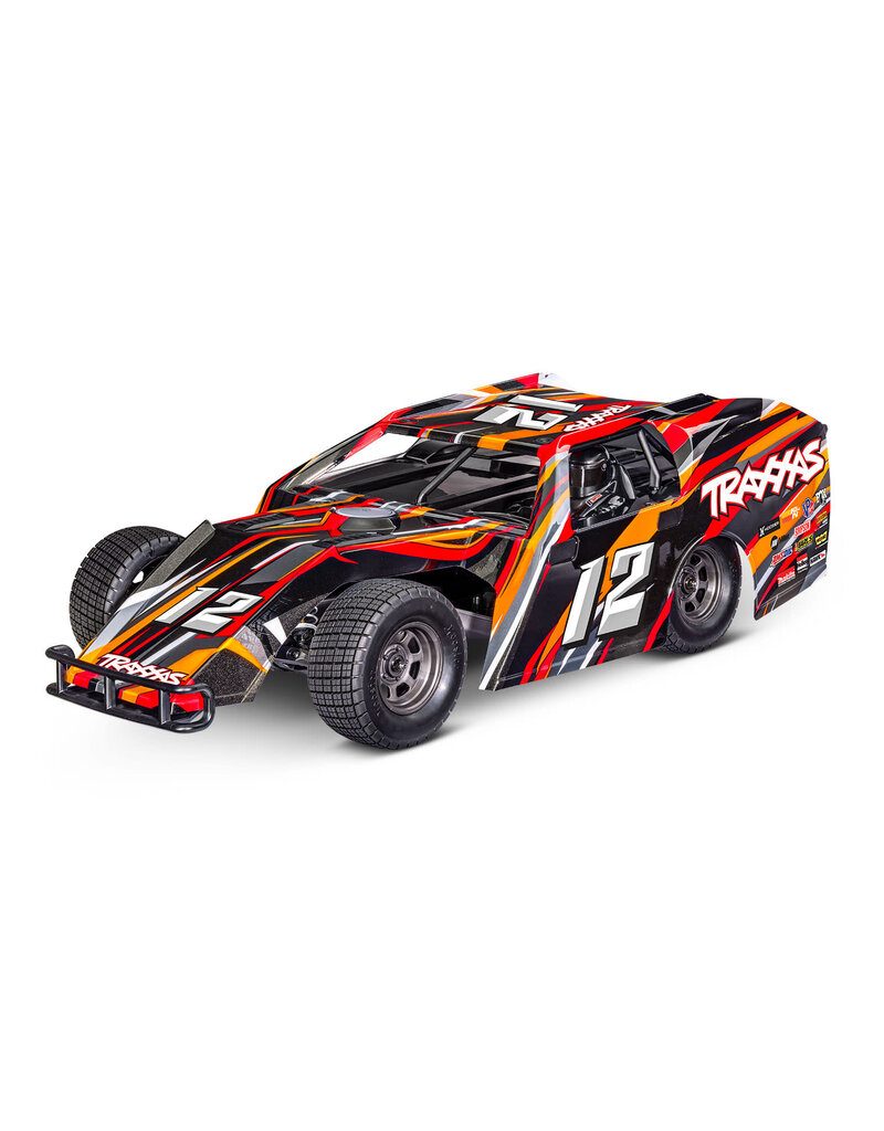 TRAXXAS TRA104354-74ORNG 1/10 SLASH MODIFIED DIRT OVAL RACER: ORANGE