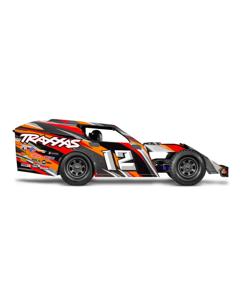 TRAXXAS TRA104354-74ORNG 1/10 SLASH MODIFIED DIRT OVAL RACER: ORANGE