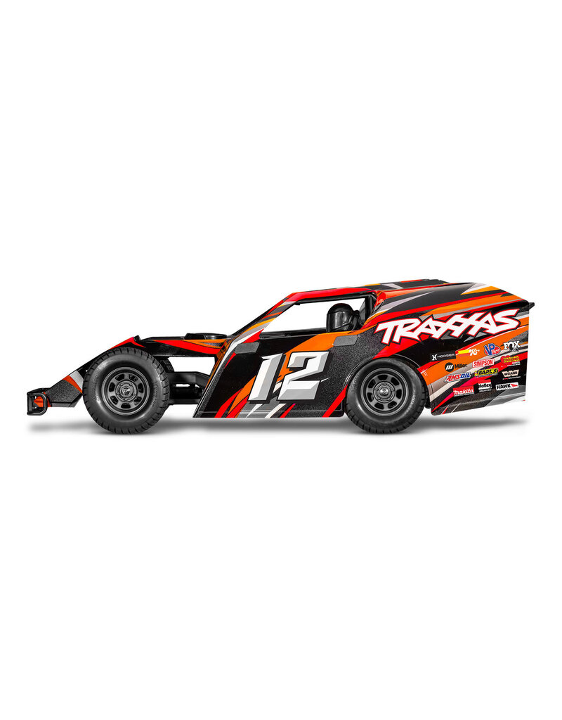 TRAXXAS TRA104354-74ORNG 1/10 SLASH MODIFIED DIRT OVAL RACER: ORANGE