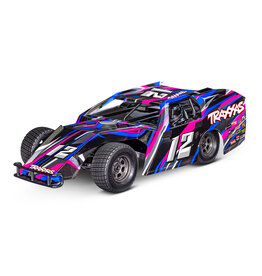 TRAXXAS TRA104354-74PINK 1/10 SLASH MODIFIED DIRT OVAL RACER: PINK