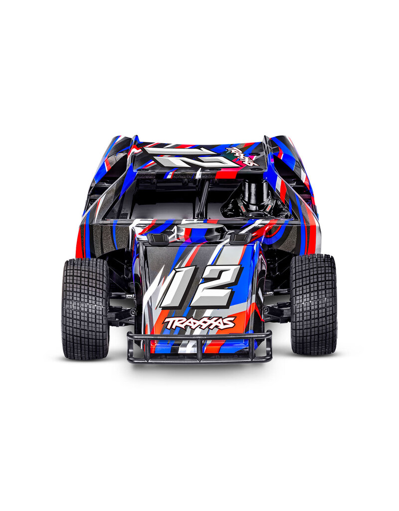 TRAXXAS TRA104354-74RED SLASH MODIFIED 1/10 SCALE MODIFIED DIRT OVAL RACER