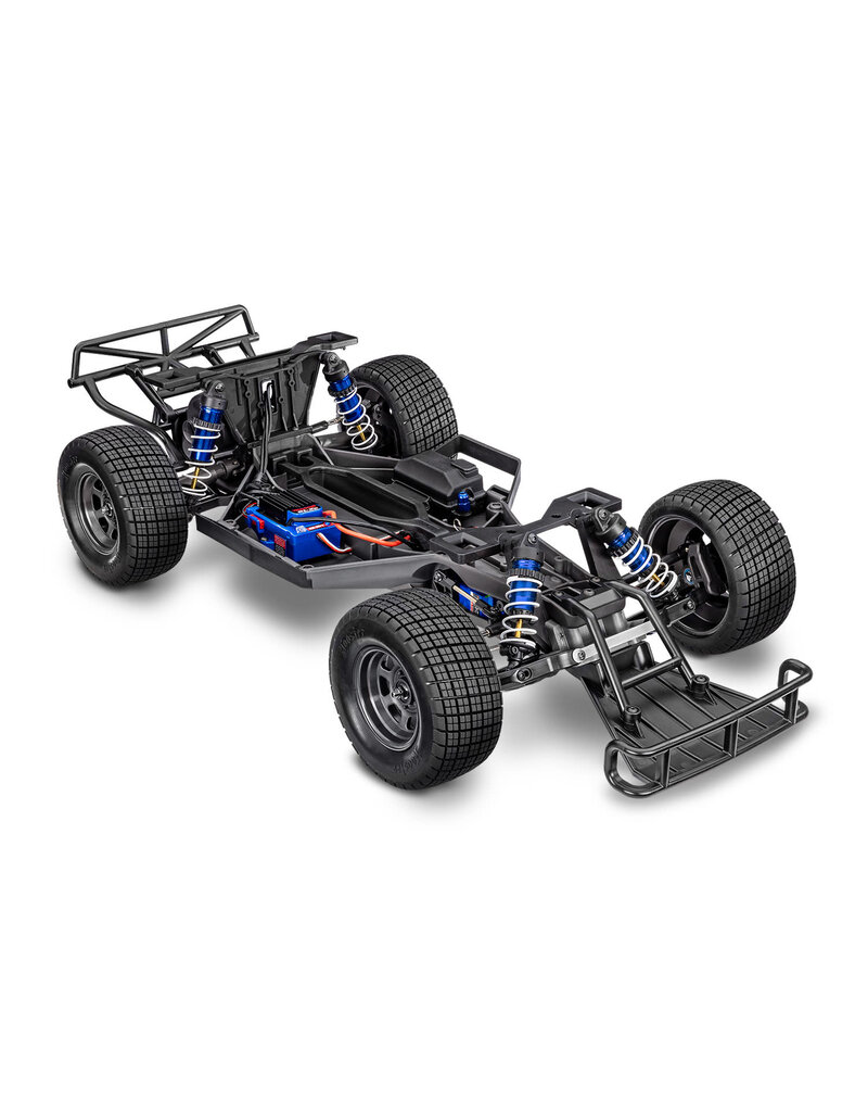 TRAXXAS TRA104354-74BLUE 1/10 SLASH MODIFIED OVAL RACER: BLUE
