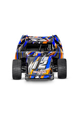 TRAXXAS TRA104354-74BLUE 1/10 SLASH MODIFIED OVAL RACER: BLUE