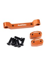 POWER HOBBY PHB6426ORANGE ALUMINUM FRONT PIVOT BLOCK ORANGE, HPI RS4 SPORT3