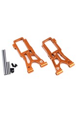 POWER HOBBY PHB6418ORANGE ALUMINUM FRONT LOWER ARMS ORANGE, HPI RS4 SPORT3