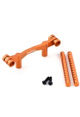 POWER HOBBY PHB6425ORANGE ALUMINUM REAR BODY POST MOUNT ORANGE, HPI RS4 SPORT3