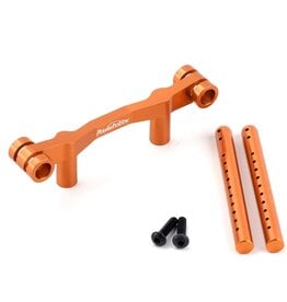 POWER HOBBY PHB6425ORANGE ALUMINUM REAR BODY POST MOUNT ORANGE, HPI RS4 SPORT3