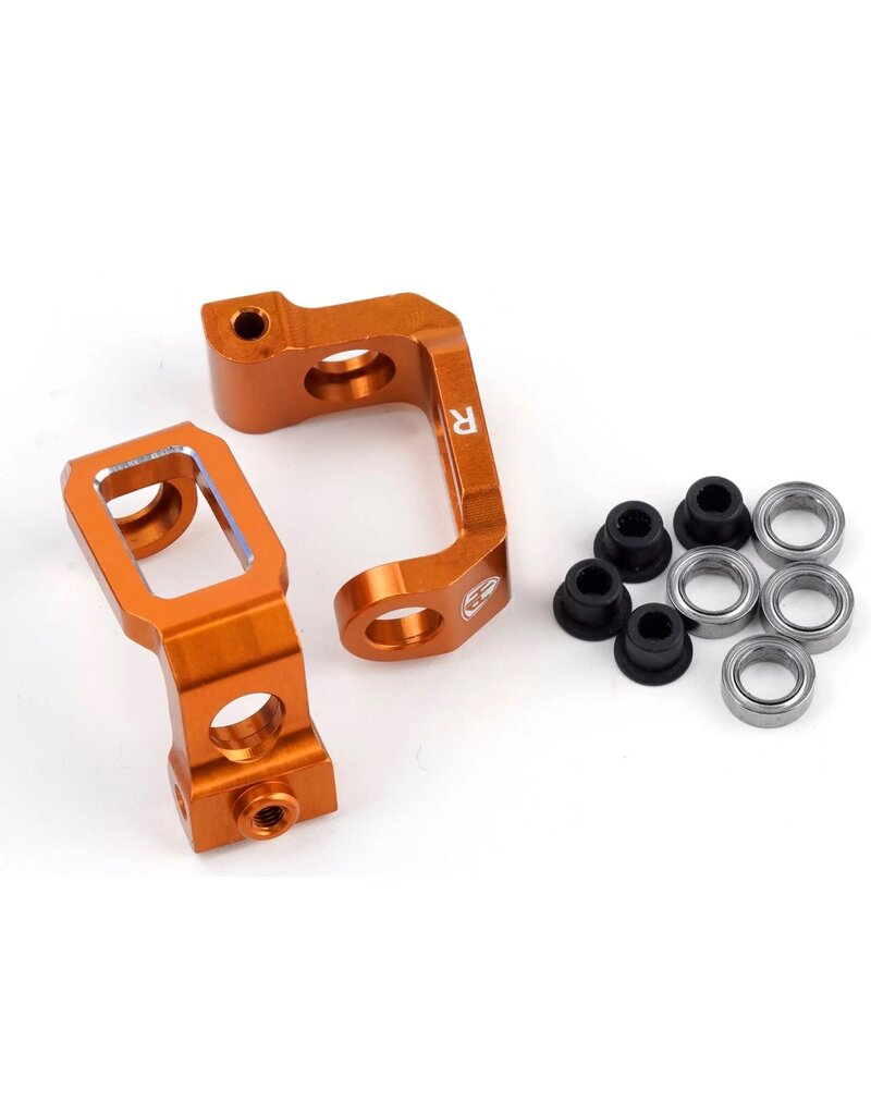 POWER HOBBY PHB6414ORANGE ALUMINUM FRONT C-HUB ORANGE, HPI RS4 SPORT3
