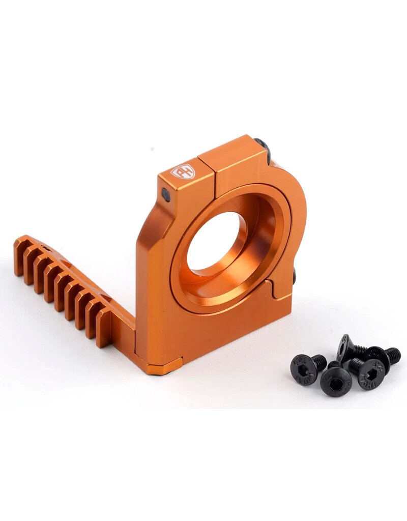 POWER HOBBY PHB6431ORANGE ALUMINUM MOTOR HEAT SINK MOUNT ORANG, HPI RS4 SPORT3