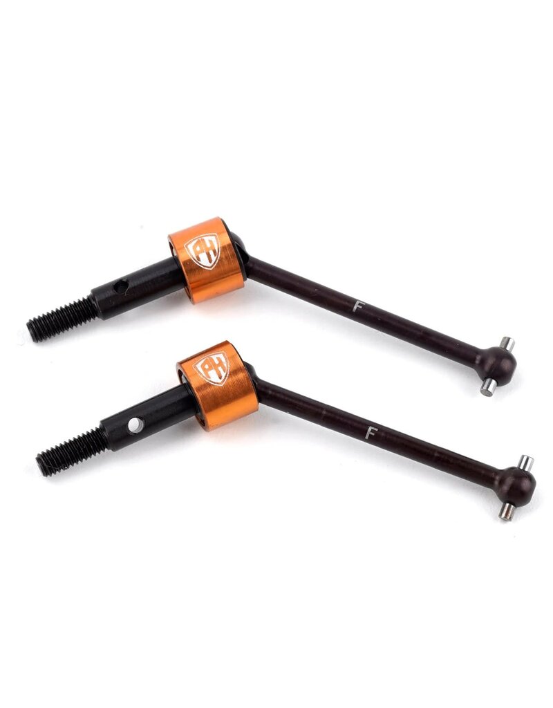 POWER HOBBY PHB6421ORANGE STEEL FRONT DRIVE SHAFTS CVD ORANGE, HPI RS4 SPORT3