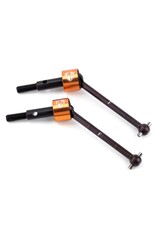 POWER HOBBY PHB6421ORANGE STEEL FRONT DRIVE SHAFTS CVD ORANGE, HPI RS4 SPORT3