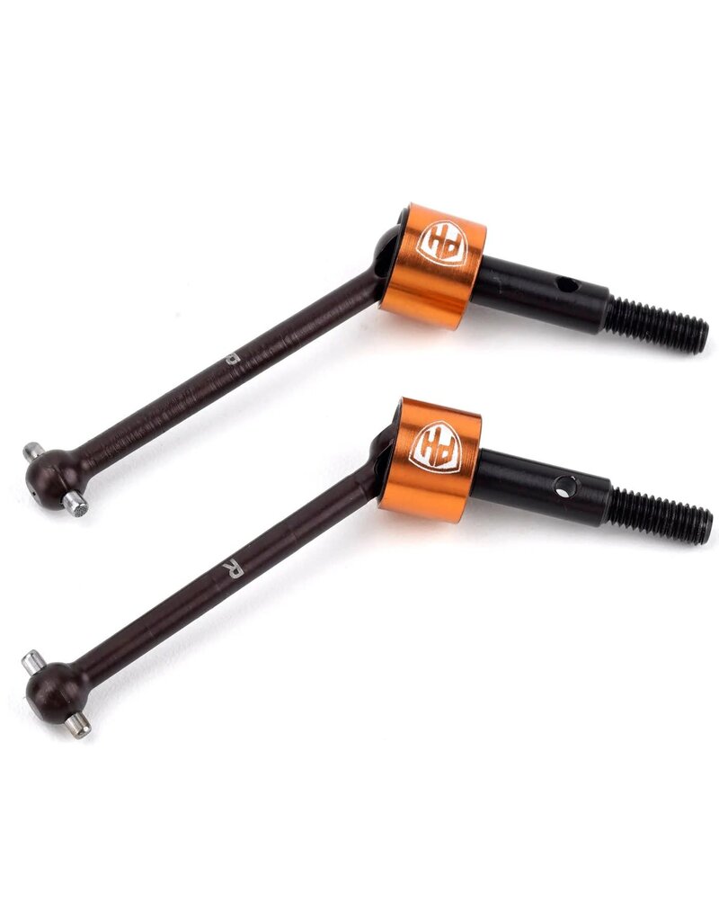 POWER HOBBY PHB6420ORANGE STEEL REAR DRIVE SHAFTS CVD ORANGE, HPI RS4 SPORT3