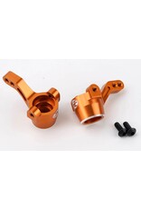 POWER HOBBY PHB6415ORANGE ALUMINUM FRONT STEERING KNUCKLES ORANGE, HPI RS4 SPORT3