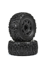 DURATRAX DTX564610 WARTHOG SC 2.2/3.0 OFFROAD TIRES ON RIPPER WHEELS 6X30 REMOVABLE 12MM HEX