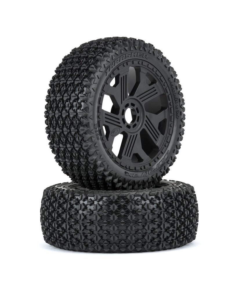 DURATRAX DTX564710 THRASHER OFF ROAD 1/8 BUGGY MOUNTED ON RIPPER WHEELS (2)